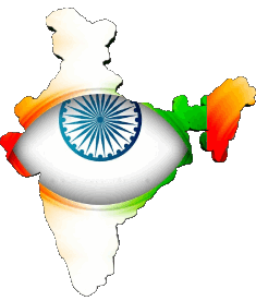 Map India Asia Flags 