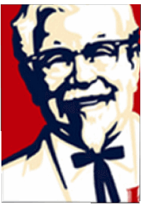 1997-1997 KFC Comida Rápida - Restaurante - Pizza Comida 
