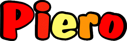 Piero P MASCULIN - Italie Prénoms 