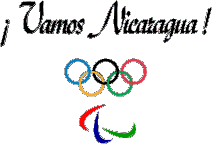 Juegos Olímpicos Vamos Nicaragua Español Mensajes 