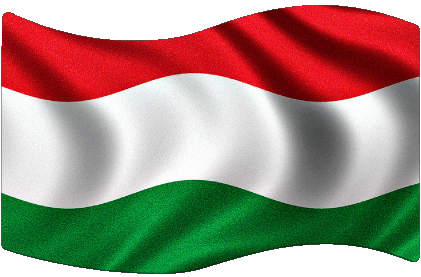 Rechteck Ungarn Europa Fahnen 