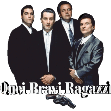 Logo Italiano Quei Bravi Ragazzi Film Internazionale Multimedia 