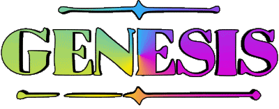 Genesis - Police de caractère Pop Rock Musique Multi Média 
