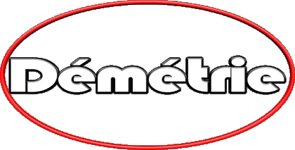 Démétrie D FEMMINILE - Francia Nome 