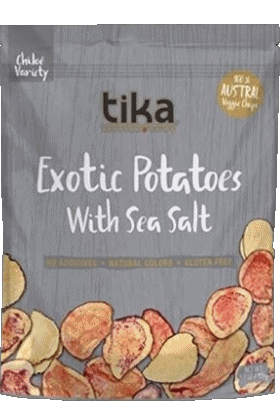 Tika Artesan Chips Chili Apéritifs - Chips - Snack Nourriture 