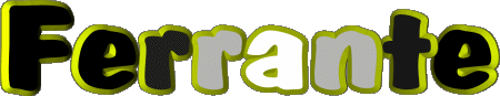 Ferrante F WEIBLICH - Frankreich Vorname 