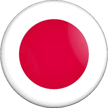 Rond Japon Asie Drapeaux 