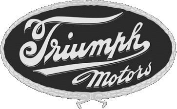 1914-1914 Logo Triumph MOTOCICLETAS Transporte 