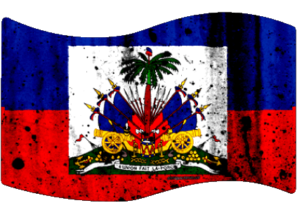 Rectangle Haïti Amériques Drapeaux 