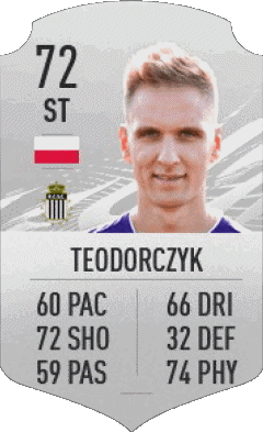 Lukasz Teodorczyk Poland F I F A - Card Players Video Games Multi Media 