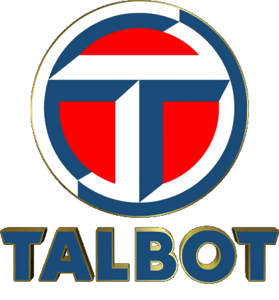 1977 - 1995-1977 - 1995 Logo Talbot Autos - Alt Transport 