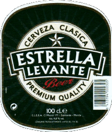 Estrella Levante España Cervezas Bebidas 