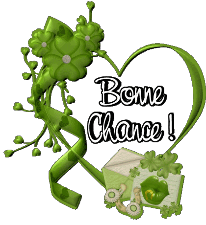 07 Fond Transparent Bonne Chance Français Messages 