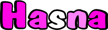 Hasna H FEMMINILE - Maghreb Musulmano Nome 