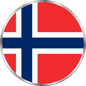 Ronda Noruega Europa Banderas 