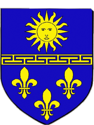 Blasone-Blasone NOGENT SUR SEINE 10 Dipartimenti - Città Francia Bandiere 