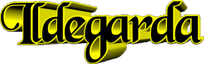 Ildegarda I FEMENINO - Italia Nombre 