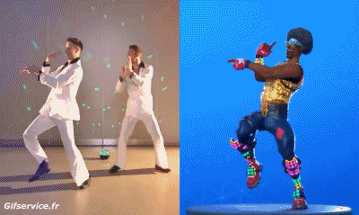 Disco fever-Disco fever Dance Duo Fortnite Vídeo Juegos Multimedia 