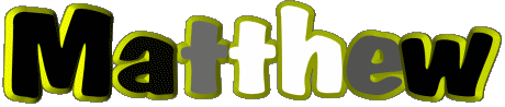 Matthew M MASCULIN - UK - USA Prénoms 