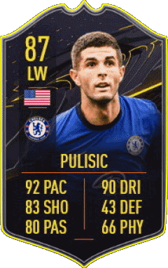 Christian Pulisic U S A F I F A - Giocatori carte Videogiochi Multimedia 
