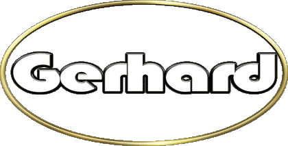 Gerhard G MASCULINE - German First Names 