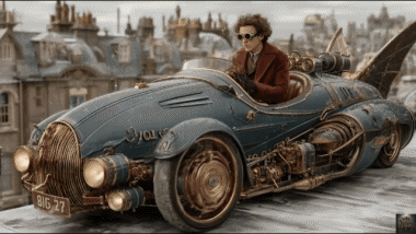 Epic Steampunk Vehicule A.I Mezcla Humor - Fun 