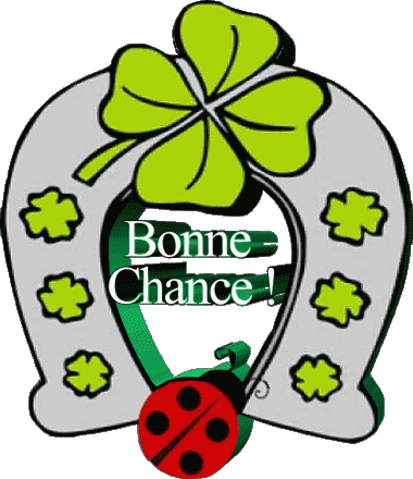 05 Sfondo trasparente Bonne Chance Francese Messagi 