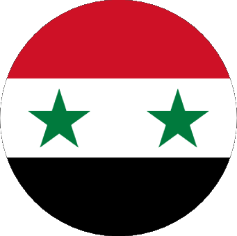 Ronda Siria Asia Banderas 