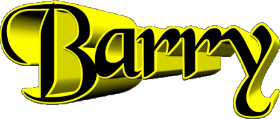 Barry B MASCULINO - UK - USA - IRL - AUS - NZ Nombre 