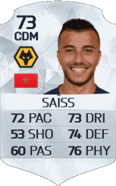 Romain Saïss Morocco F I F A - Card Players Video Games Multi Media 