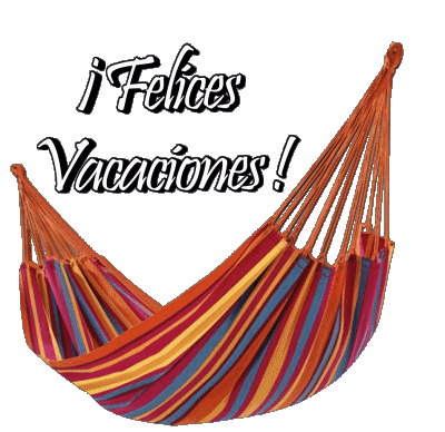 32 Fondo transparente Felices Vacaciones Español Mensajes 
