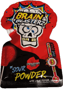 Brain Blasterz Caramelos Comida 