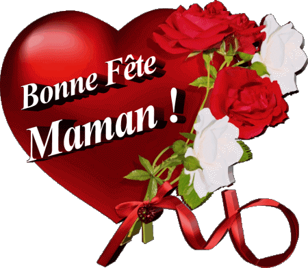 010 Bonne Fête Maman Französisch Nachrichten 