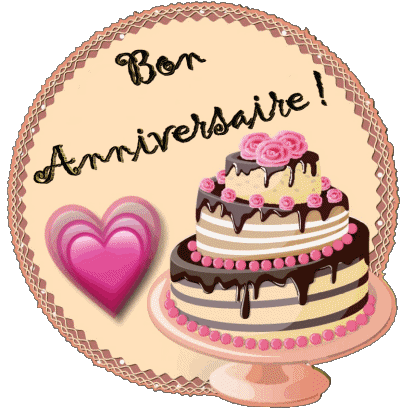 006 Gateaux Bon Anniversaire Francese Messagi 