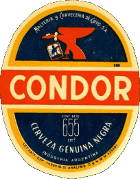Condor Argentina Cervezas Bebidas 