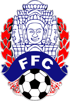 Logo-Logo Cambogia Asia Calcio Squadra nazionale  -  Federazione Sportivo 