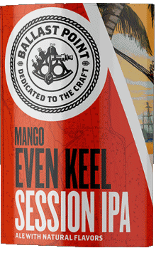 Mango even keel session ipa-Mango even keel session ipa Ballast Point USA Cervezas Bebidas 