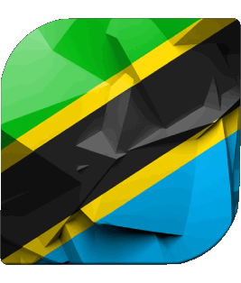 Platz Tansania Afrika Fahnen 