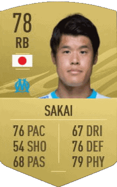 Hiroki Sakai Giappone F I F A - Giocatori carte Videogiochi Multimedia 