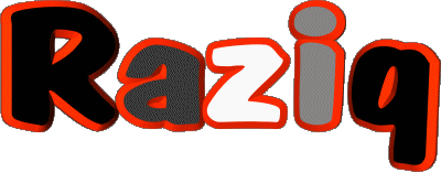 Raziq R MASCULINO - Magreb Musulmán Nombre 