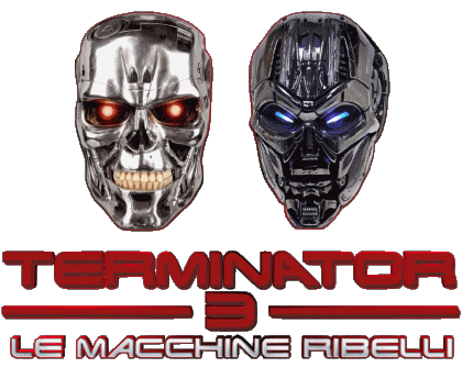 Logo 03 Le Macchine Ribelli Terminator Películas Internacional Multimedia 