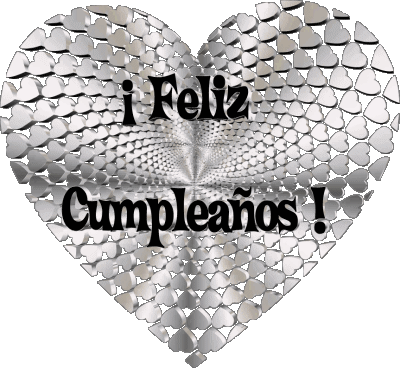 011 Corazón Feliz Cumpleaños Spanisch Nachrichten 