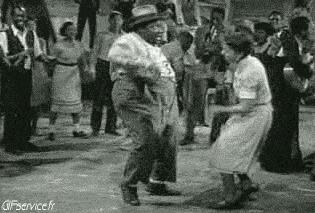 Serie 01 Divertidos Bailarines GENTE Humor - Fun 