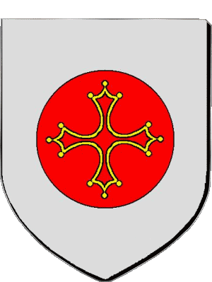 Blasón-Blasón Herault 34 Departamentos - Ciudades Francia Banderas 