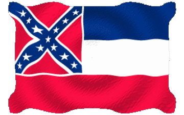 Welligkeit Mississippi U.S.A - States Amerika Fahnen 