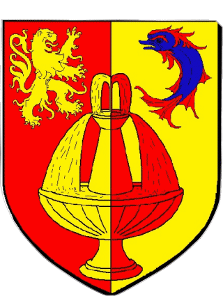 Blazon-Blazon SAINT FONS 69 Departments - Cities France Flags 