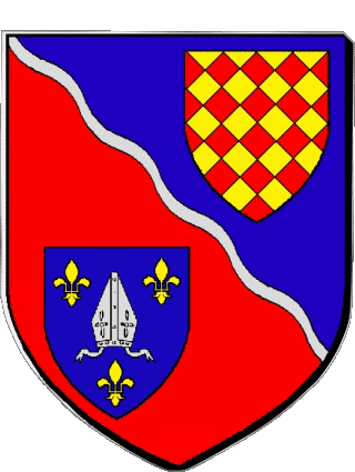 Blazon-Blazon MERIGNAC 16 Departments - Cities France Flags 