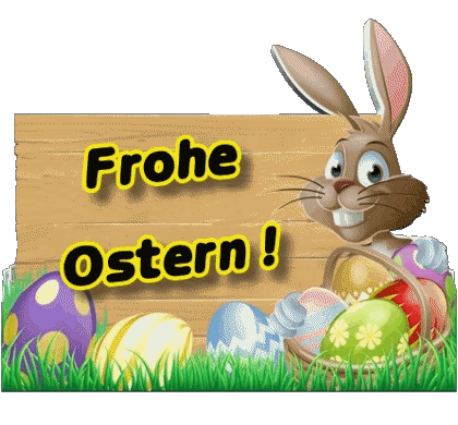 04 Frohe Ostern Tedesco Messagi 