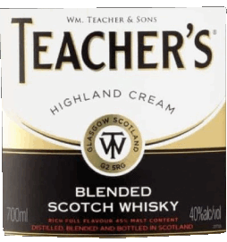 Teacher's Whiskey Drinks 