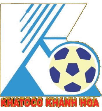 Khatoco Khánh Hoà FC Vietnam FootBall Club Asie Logo Sports 